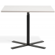 Boost Gas Lift Single Leg Table for Rectangular Tops